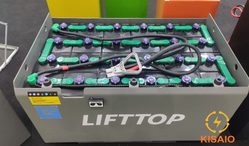 Bình ắc quy xe nâng điện LIFTTOP VTDX600MH với phụ kiện chính hãng phân phối tại KISAIO VIỆT NAM